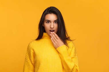 Portakal şok güzel esmer 