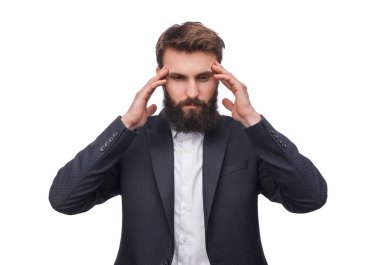 Beyaz üzerinde konsantre olmaya çalışıyoruz işadamı