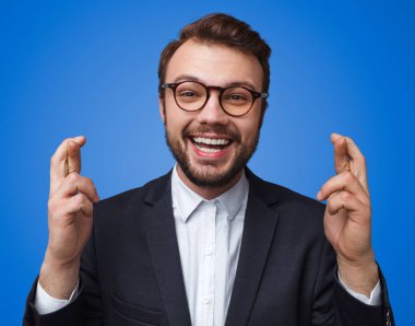 Neşeli işadamı yapma arzusu