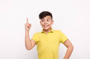 Heyecanlı çocuk fikir sahip olmak