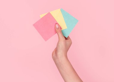 Yapışkan notları ürün el ile ayarla