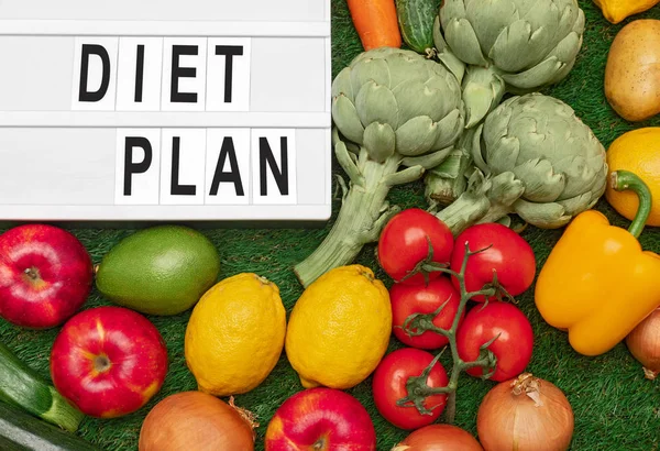 Fresh food for diet plan