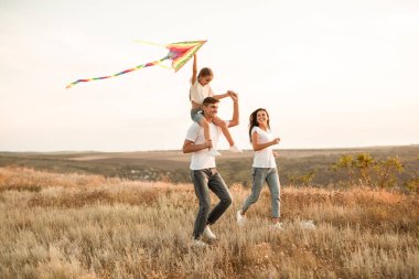 Oyuncu rahat aile kırsal birlikte eğlenmek