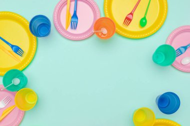 Plastik bulaşık takımının sınırı