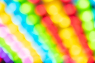 Renkli ışık bokeh arka plan-vurgular bulanıklaşmak ile Soyut doku. Dairesel bulanık parlak ışık