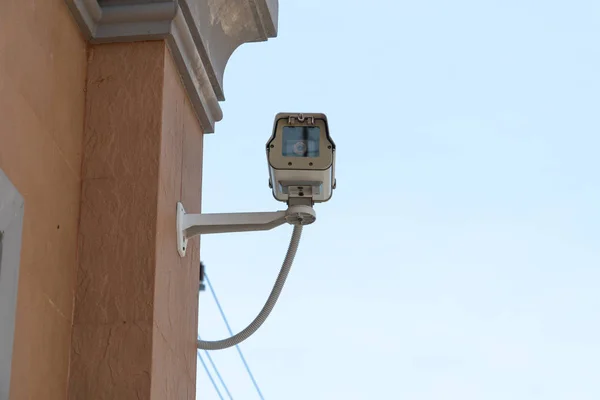 Câmera Segurança Cctv Câmeras Vigilância Casa Proteção Vídeo Sistema Segurança — Fotografia de Stock