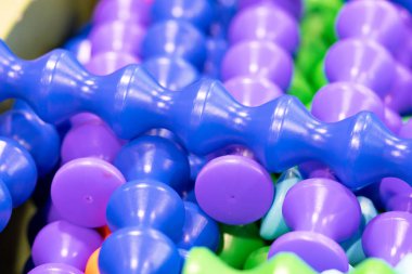 Okul öncesi kapalı oyun alanı için eğitici oyuncaklar