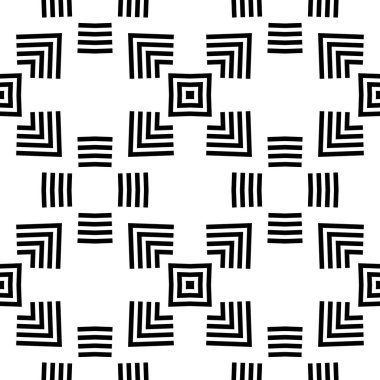 Kesintisiz geometrik tek renkli çizgili desen beyaz arka plan üzerinde. Sonsuz doku duvar kağıdı, web sayfası arka planı, tekstil tasarımı, Ambalaj Kağıt ve vb.