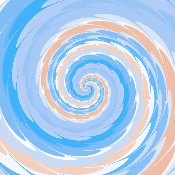 抽象螺旋背景在粉红色 蓝色和白色 — 图库照片