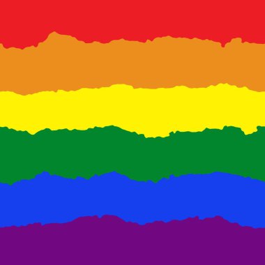 Gökkuşağı bayrağı, gay gurur bayrağı veya Lgbt gurur bayrağı. Lgbt topluluğunun sembolü