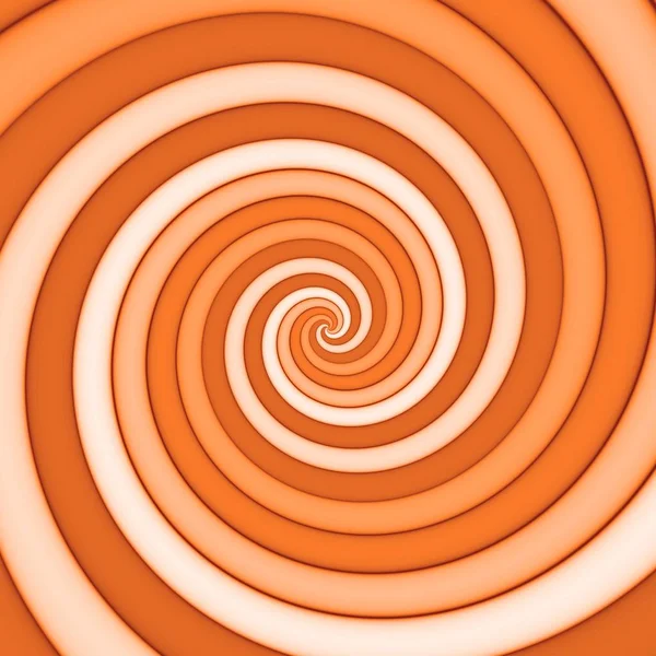 Padrão espiral de fundo em laranja — Fotografia de Stock