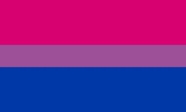 Biseksüel gurur bayrağı. Lgbt topluluğunun sembolü