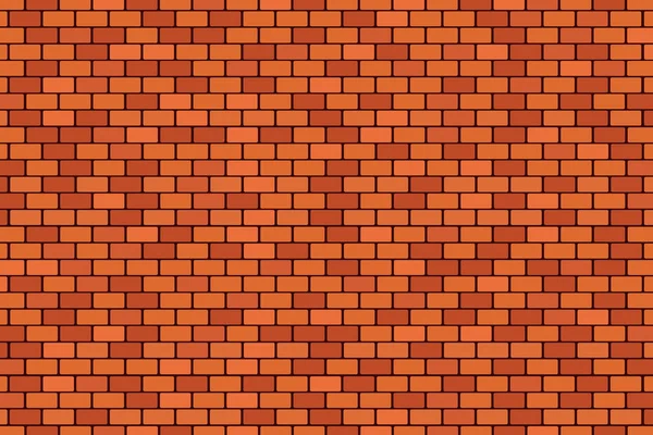 Mur Briques Texture Fond Écran Avec Illustration Vectorielle Couleur Marron — Image vectorielle