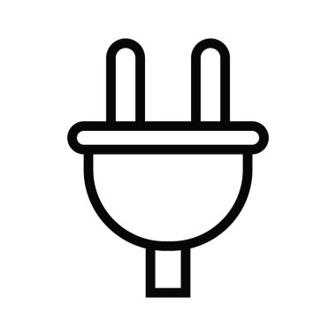 Anahat stili vektör çizim ile tak simgesi