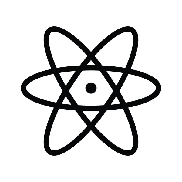 Atom Icon Vector Atom Symbols Vector Illustration — Stock Vector