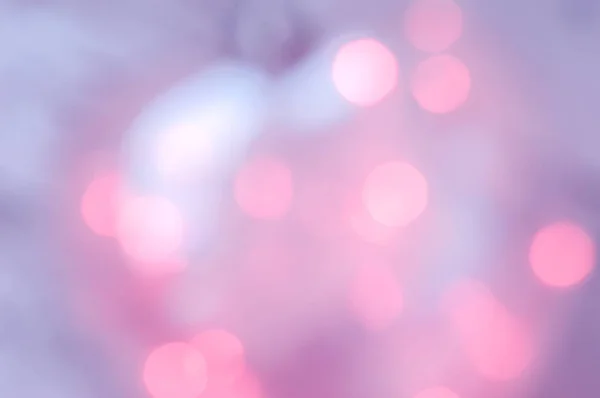 Fondo Con Luces Borrosas Color Rosa Púrpura Azul Efecto Bokeh — Foto de Stock