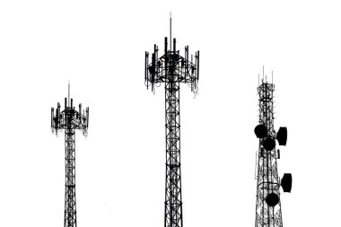 Dijital teknoloji arkaplanının 3 boyutlu canlandırması