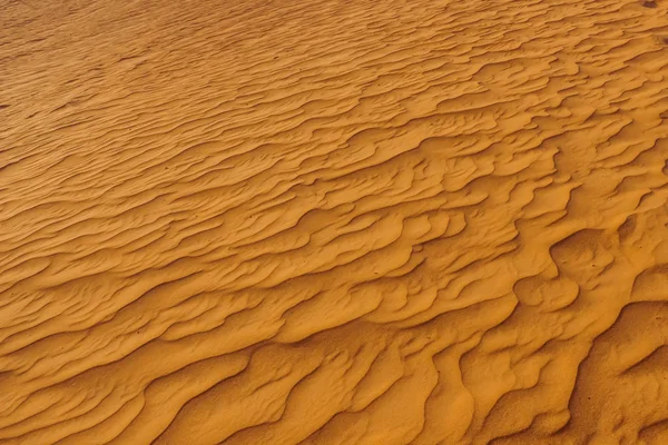 Písečné duny pouště jsou blízko. Dubaj 2019 — Stock fotografie