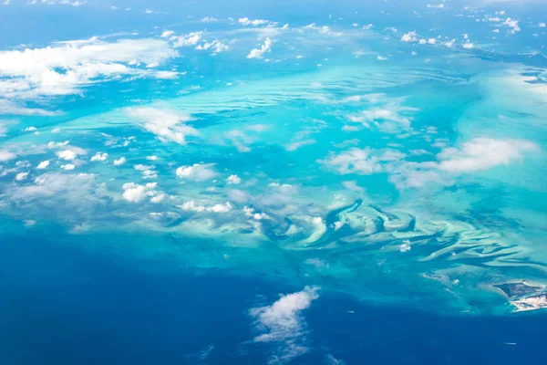 Veduta Aerea Dell Isola Bahama Isole Berry Nell Oceano Atlantico — Foto Stock