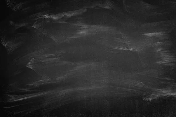 Chalk abstrato esfregado no quadro-negro para o fundo. Conceitos de educação escola . — Fotografia de Stock