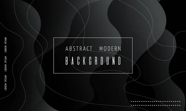 Abstrato moderno fundo escuro para cartazes, cartões, web design . —  Vetores de Stock