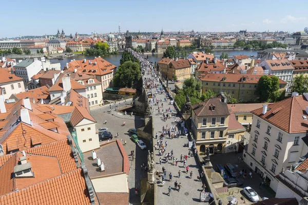 Prague Çek Cumhuriyeti Mayıs 2018 Prague Castle Çek Cumhuriyeti Görülen — Stok fotoğraf