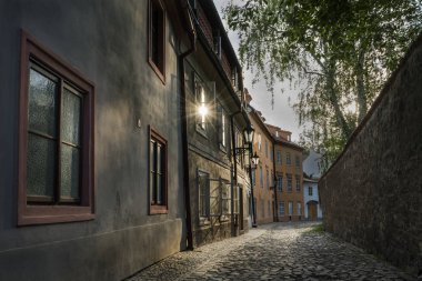 Prague, Çek Cumhuriyeti. Mayıs 2018. Tv Kulesi Prag, Çek Cumhuriyeti için bir dış görünümü
