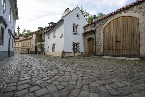 Prag Tschechische Republik Mai 2018 Die Typischen Häuser Novy Svet — Stockfoto