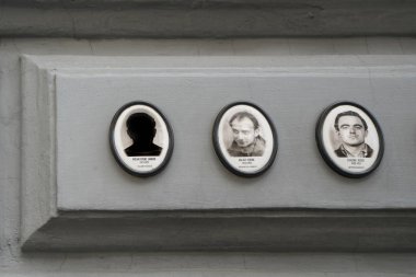 Budapeşte, Macaristan. Temmuz 2018. Budapeşte, Hurngary bina terör Müzesi evi