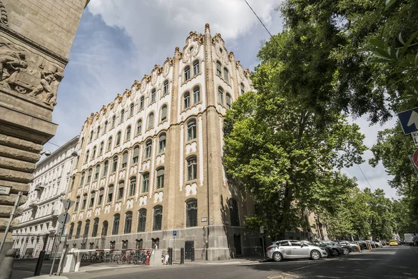  Budapeşte, Macaristan. Temmuz 2018. Budapeşte, Macaristan için posta Tasarruf Bankası'nın Sarayı