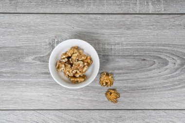 Bazı kabuklu ceviz ahşap tablo