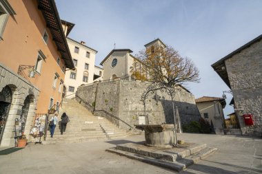 Castelmonte, İtalya. 4 Kasım 2018. Kutsal bakire Castelmonte kutsal 