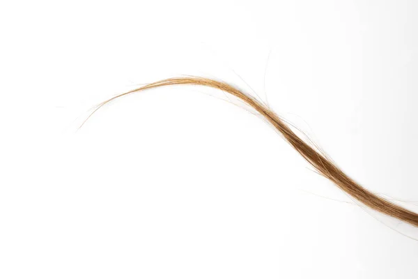 Une Mèche Cheveux Blonds — Photo