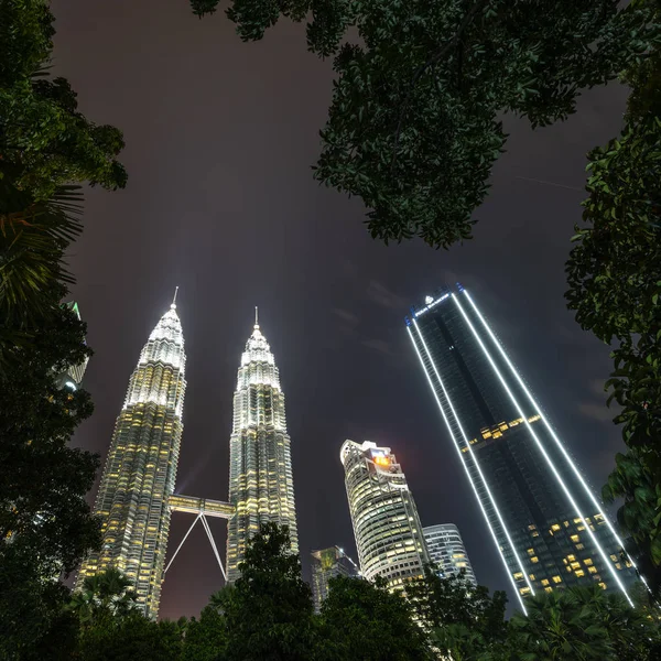 Kuala Lumpur Malajsie Ledna 2019 Stromy Parku Klcc Kuala Lumpur — Stock fotografie