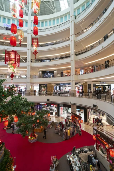 Kuala Lumpur Malajzia Január 2019 Nézd Belső Suria Shopping Mall — Stock Fotó