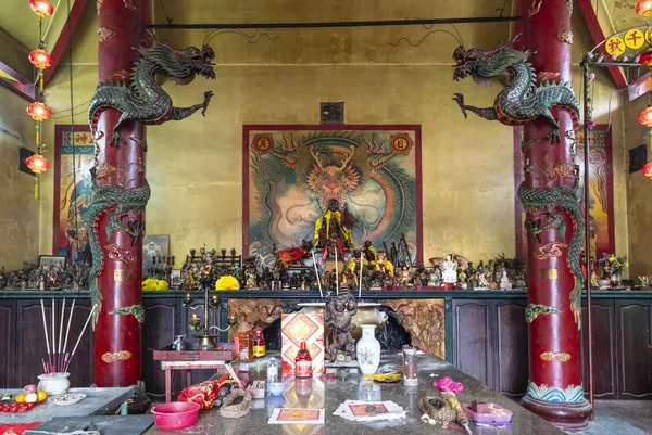 Kuala Lumpur Malaysia January 2019 View Altar Chinese Taoist Pemple — Stock Photo, Image