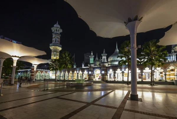 Kuala Lumpur Malasia Enero 2019 Una Vista Mezquita Masjid Jamek — Foto de Stock