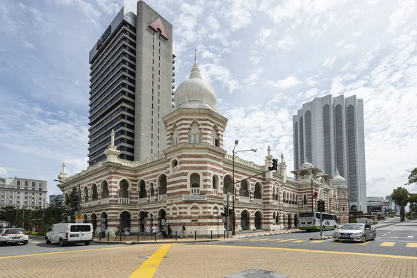 Kuala Lumpur Malásia Janeiro 2019 Uma Vista Edifício Histórico Que — Fotografia de Stock