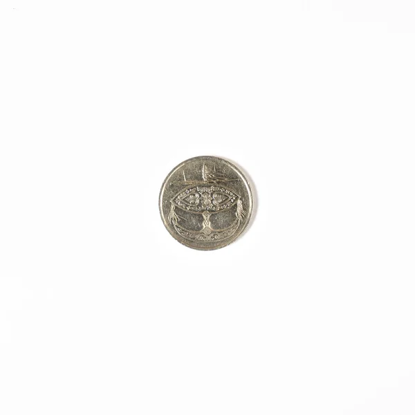 Una Moneda Sen Ringgit Malasia — Foto de Stock