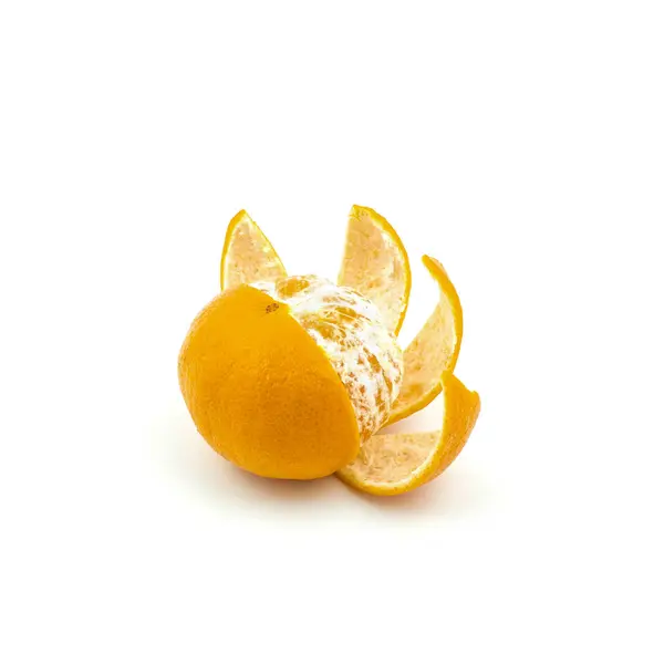 Une mandarine pelée — Photo