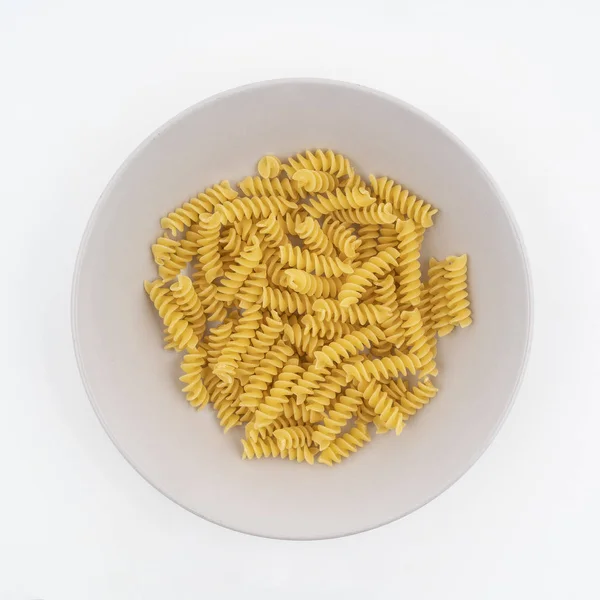 Sušené těstoviny Fusilli — Stock fotografie