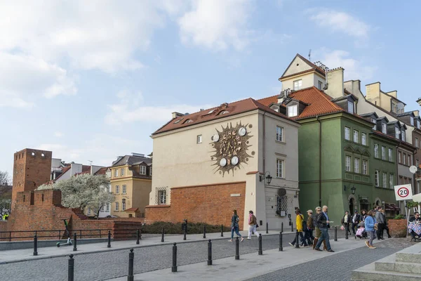 Sigismund's Clock in Warsaw — Stock Photo, Image