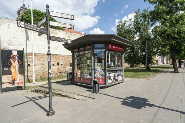 Kiosk w Wilnie — Zdjęcie stockowe