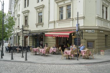 Vilnius tipik bir bar