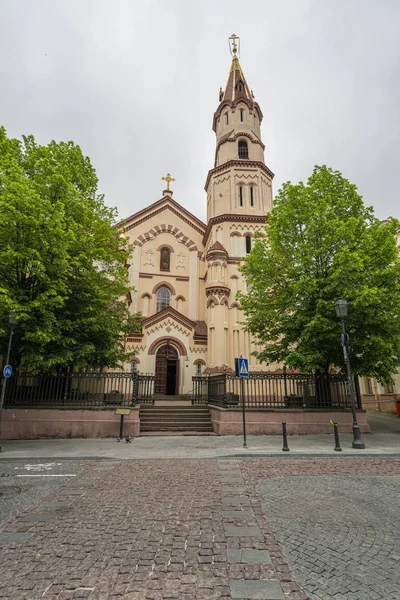 Kościół św Mikołaja w Vilniu — Zdjęcie stockowe