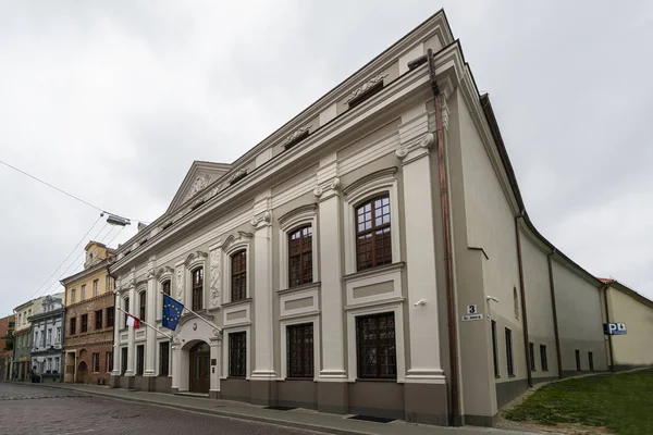 Посольство Польши в Вильнюсе — стоковое фото