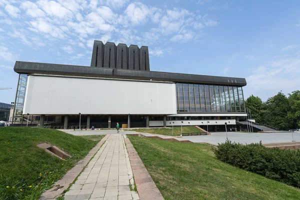 Litauisk National Opera og Ballet Theatre i Vilnius - Stock-foto