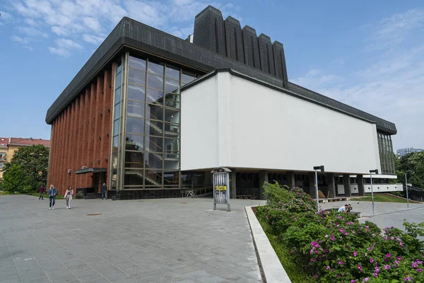 Litván Nemzeti Opera és balett Színház Vilniusban — Stock Fotó