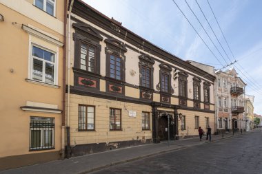 Vilnius şehir merkezi nin manzarası