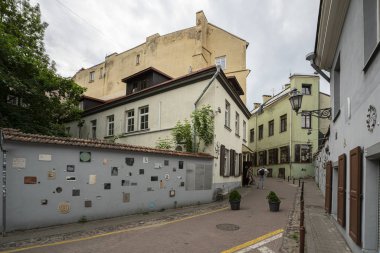 Vilnius'ta Edebiyat Caddesi